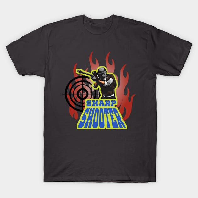 shooter2 T-Shirt by pinoyart08